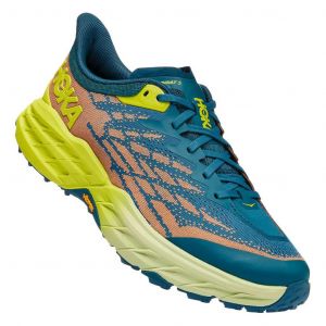 Chaussures HOKA Speedgoat 5 bleu orange jaune - 44(2/3)