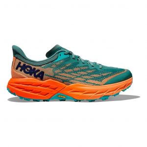 Chaussures HOKA Speedgoat 5 vert orange fluo - 46