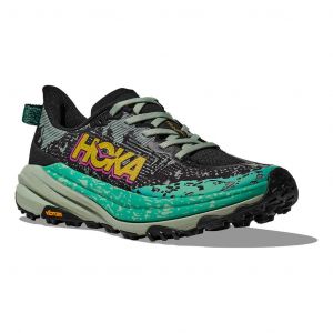 Chaussures HOKA Speedgoat 6 noir pur gris vert femme - 43(1/3)