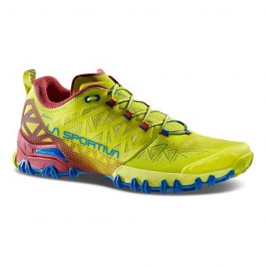 Chaussures La Sportiva Bushido II GORE-TEX jaune rouge bleu - 45