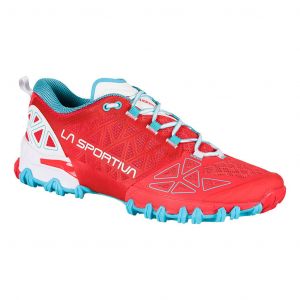 Chaussures La Sportiva Bushido II rouge blanc bleu femme - 43