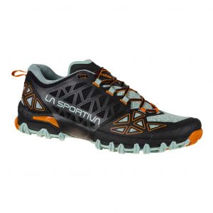 Chaussures La Sportiva Bushido II turquoise orange noir - 44.5