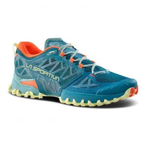 Chaussures La Sportiva Bushido III bleu clair jaune orange femme - 42