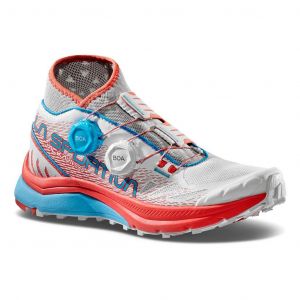 Chaussures La Sportiva Jackal II BOA blanc rouge bleu femme - 40.5