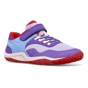 Chaussures Merrell Trail Glove 7 violet bleu rouge enfant - 38