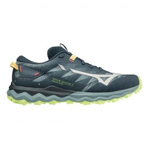 Chaussures Mizuno Wave Daichi 7 gris foncé bleu jaune - 46.5