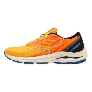 Chaussures Mizuno Wave Equate 7 orange jaune noir - 44.5