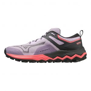 Chaussures Mizuno Wave Ibuki 4 lilas noir rouge femme - 39