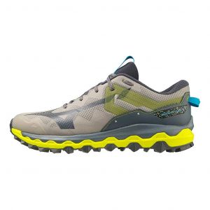 Chaussures Mizuno Wave Mujin 9 gris vert jaune - 40.5