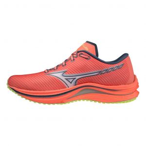 Chaussures Mizuno Wave Rebellion orange blanc jaune femme - 38