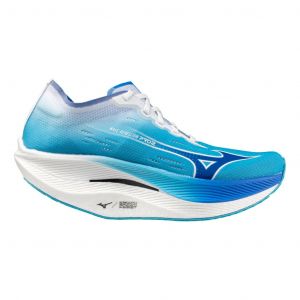 Chaussures Mizuno Wave Rebellion Pro 2 bleu blanc femme - 42