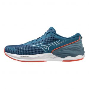 Chaussures Mizuno Wave Revolt 3 bleu gris rouge - 46.5