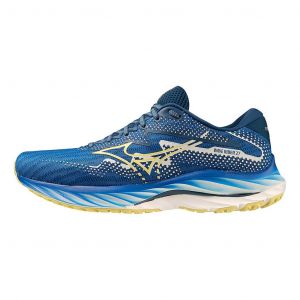 Chaussures Mizuno Wave Rider 27 bleu blanc jaune - 38