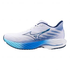 Chaussures Mizuno Wave Rider 28 blanc bleu - 46