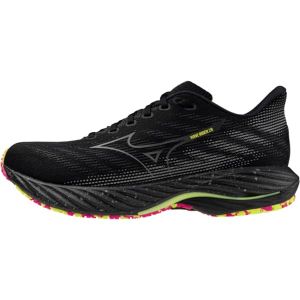 MIZUNO Wave Rider 28 - Noir / Gris / Jaune - taille 46 1/2 2024