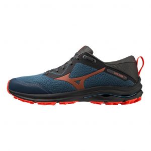 Chaussures Mizuno Wave Rider TT bleu marine noir rouge - 46.5