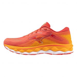 Chaussures Mizuno Wave Sky 7 orange rouge - 46.5