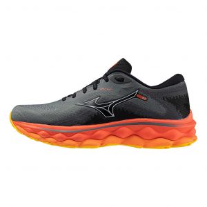 Chaussures Mizuno Wave Sky 7 gris foncé orange - 46.5