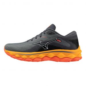 Chaussures Mizuno Wave Sky 7 gris foncé orange femme - 40.5