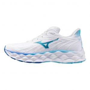 Chaussures Mizuno Wave Sky 8 blanc bleu femme - 41