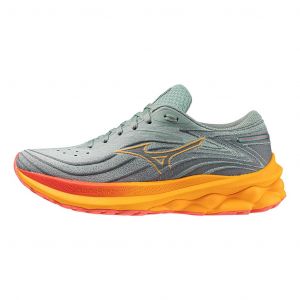 Chaussures Mizuno Wave Skyrise 5 gris orange femme - 40