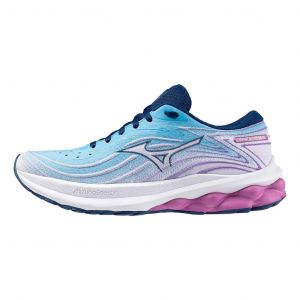 Chaussures Mizuno Wave Skyrise 5 bleu clair bleu marine femme - 40.5