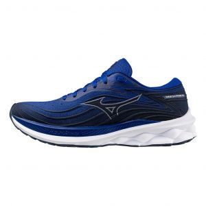 Chaussures Mizuno Wave Skyrise 5 bleu marine blanc - 46.5