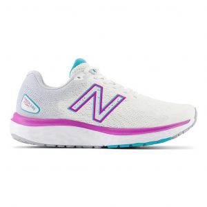 Chaussures New Balance 680 v7 blanc magenta femme - 40