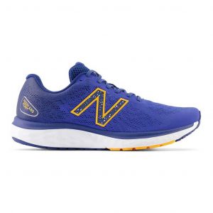 Chaussures New Balance 680 v7 bleu électrique orange - 46.5