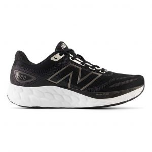 Chaussures New Balance Fresh Foam 680 v8 noir blanc femme - 41.5