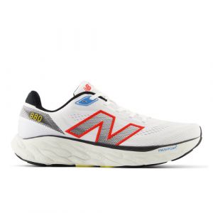 New Balance Homme Fresh Foam X 880v14 en Blanc/Rouge/Noir