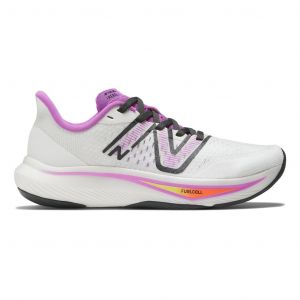 Chaussures New Balance FuelCell Rebel v3 blanc noir lilas femme - 40.5