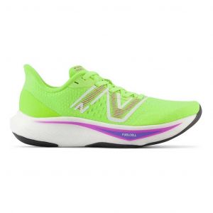 Chaussures New Balance FuelCell Rebel v3 vert fluo femme - 36.5