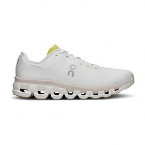 Chaussures On Cloudflow 4 blanc vert citron - 47.5