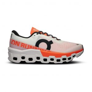 Chaussures On Cloudmonster 2 blanc orange - 47.5