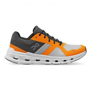 Chaussures On Running Cloudrunner orange blanc gris - 41