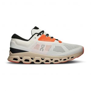 Chaussures On Cloudstratus 3 blanc orange noir - 46