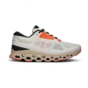 Chaussures On Cloudstratus 3 blanc orange noir femme - 41