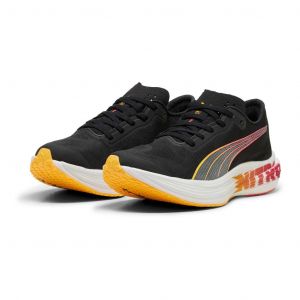 Chaussures Puma Deviate NITRO Elite 2 noir orange femme - 40