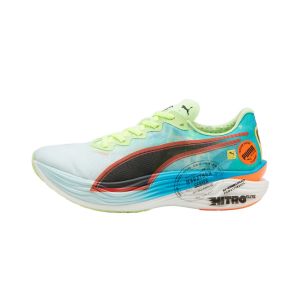 Baskets Puma Deviate Nitro Elite 3 Marathon Series Bleu Vert AW24