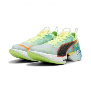 Chaussures Puma FAST-R NITRO Elite 2 Marathon Series bleu vert - 45