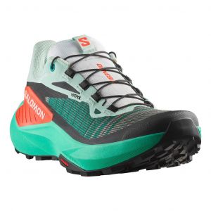 Chaussures Salomon Genesis vert noir rouge femme - 44