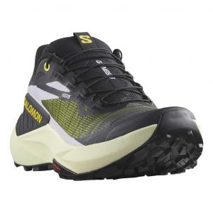 Chaussures Salomon Genesis noir jaune fluo femme - 44