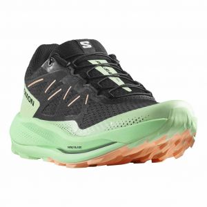 Chaussures Salomon Pulsar Trail noir vert orange femme - 44