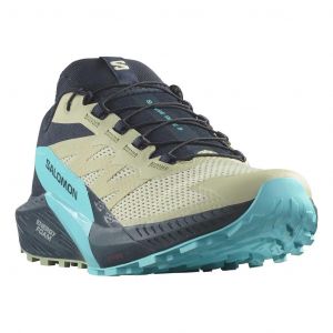 Chaussures Salomon Sense Ride 5 beige bleu noir - 49(1/3)