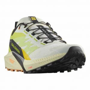 Chaussures Salomon Sense Ride 5 vanille jaune fluo - 47(1/3)