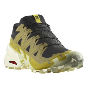 Chaussures Salomon Speedcross 6 noir jaune moutarde - 46(2/3)