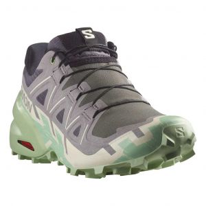 Chaussures Salomon Speedcross 6 gris vert femme - 44