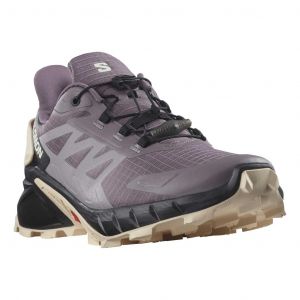 Chaussures Salomon Supercross 4 lilas beige femme - 44