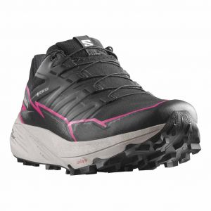 Chaussures Salomon Thundercross GORE-TEX noir gris fuchsia femme - 42